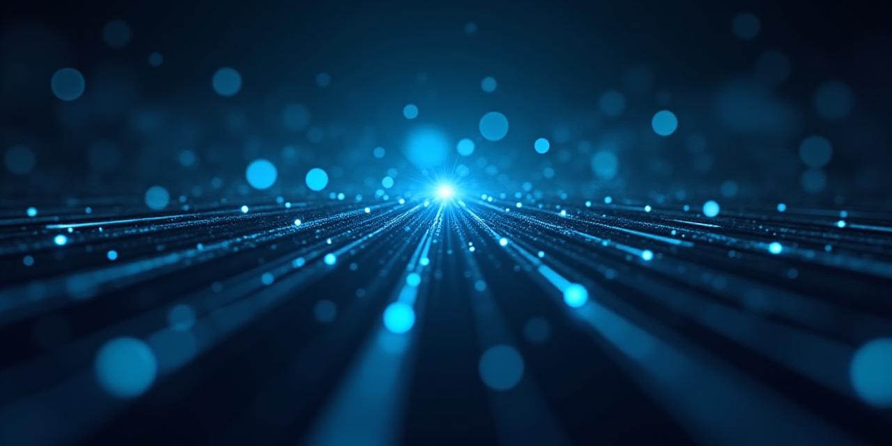 Abstract digital network pattern